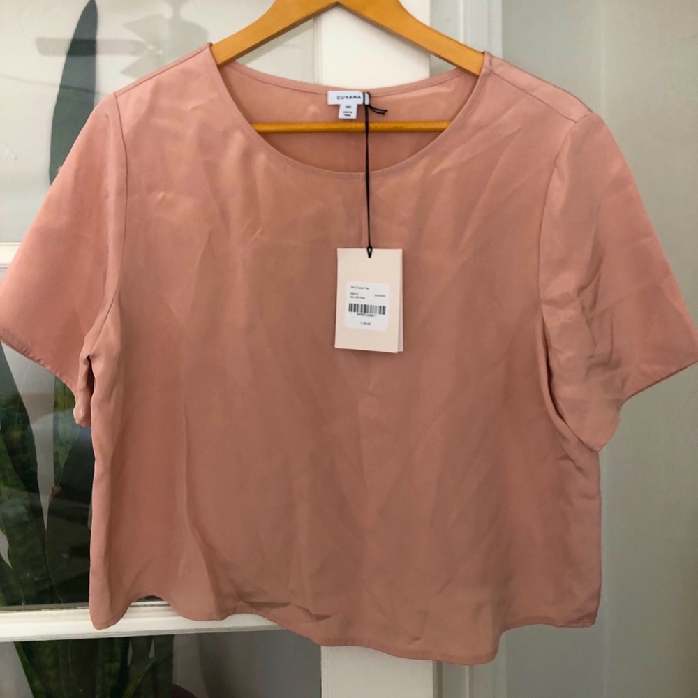 Cuyana silk shirt